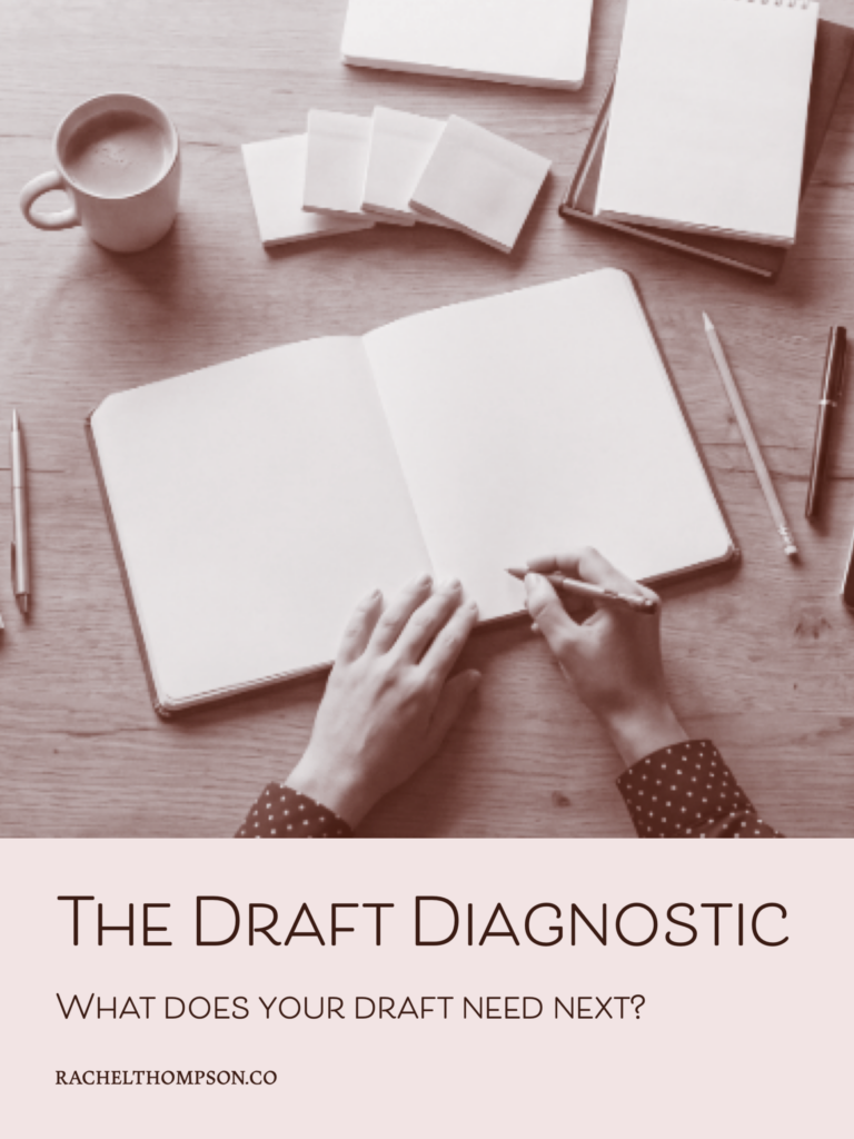 The Draft Diagnostic The Draft Diagnostic: What does your draft need next?